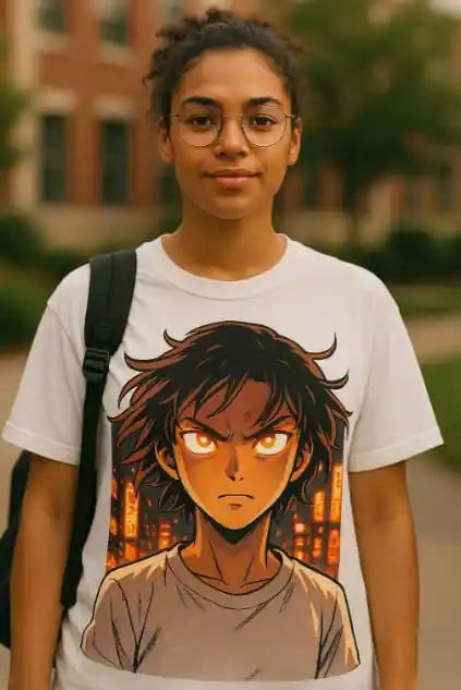 Anime Style T-Shirt